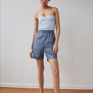 Babaton Smith Short in Graphite Blue